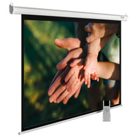 Экран Cactus MotoExpert CS-PSME-280x280-WT, 280х280 см, 1:1, настенно-потолочный белый