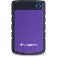 Внешний диск HDD Transcend StoreJet 25H3P TS1TSJ25H3P, 1ТБ, фиолетовый