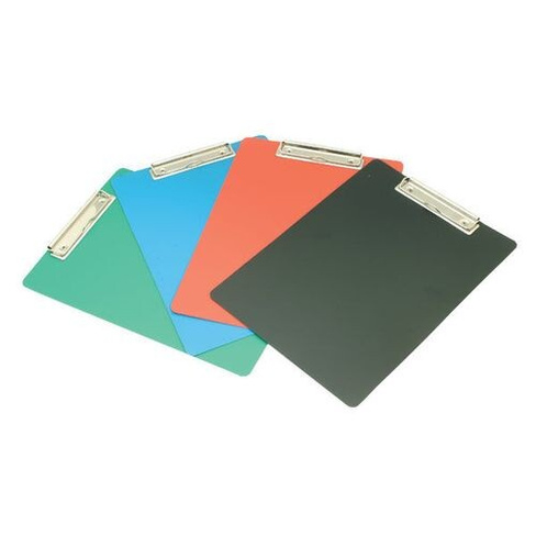 Папка-планшет Бюрократ -PD6002, A4, пластик, ассорти 28 шт./кор.