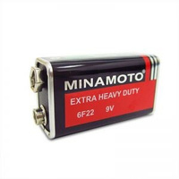 Батарейка солевая MINAMOTO 6F22 (9V)