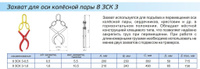 8 ЗСК 3 Захват для оси колесной пары СтальПром