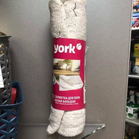 Салфетка YORK для пола 60*80см белая