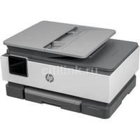 МФУ струйный HP OfficeJet 8023 цветная печать, A4, цвет черный [1kr64b]