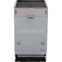 Встраиваемая посудомоечная машина MAUNFELD MLP-08IM, узкая, ширина 44.8см, полновстраиваемая, загрузка 10 комплектов