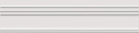 Керамическая плитка Бордюр Багет Альвао белый матовый 20х5