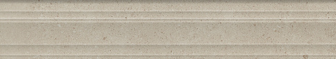 Керамическая плитка Бордюр Багет Монсеррат беж светлый мат обрезной 40х7,3