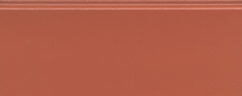 Керамическая плитка Плинтус Магнолия оранжевый матовый обрезной 30х12