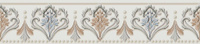Керамическая плитка Бордюр Фару белый матовый обрезной 25х5,5