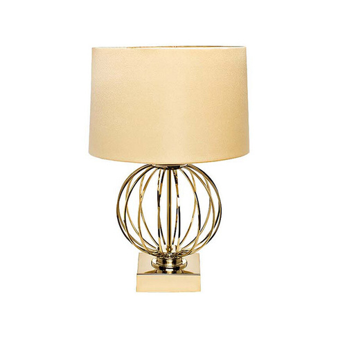 Лампа настольная Гарда Декор, золотистый плафон Garda Decor