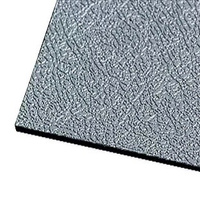 АБС пластик листовой 2 мм «песок» Юг-Ойл-Пласт серый 1000*3000