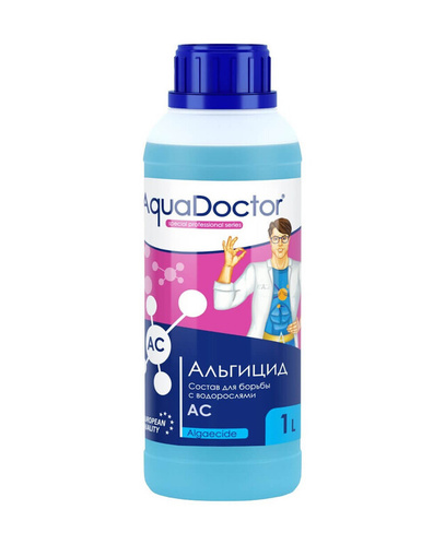 AquaDoctor AC, 1 л, альгицид непенящийся для борьбы с водорослями (23983)