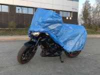 Чехол Оптима для мотоциклов ТУРИСТ в базовой комплектации, размер для Honda CTX 1300 Защитные-тенты
