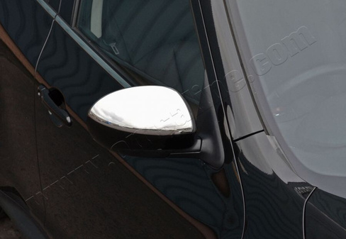 Накладки на зеркала Omsa 2 шт, сталь Nissan Juke 2010-2014