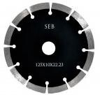 Алмазный диск SEB сегмент 230x10x22.23 мм