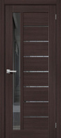 Дверь межкомнатная Браво-27 Wenge Melinga Mirox Grey mr.wood