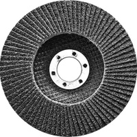 Круг лепестковый торцевой конический Сибртех Р40, 180х22,2 мм арт.74095