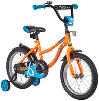 Велосипед 16" Novatrack Neptune, 2020, цвет оранжевый 6437113