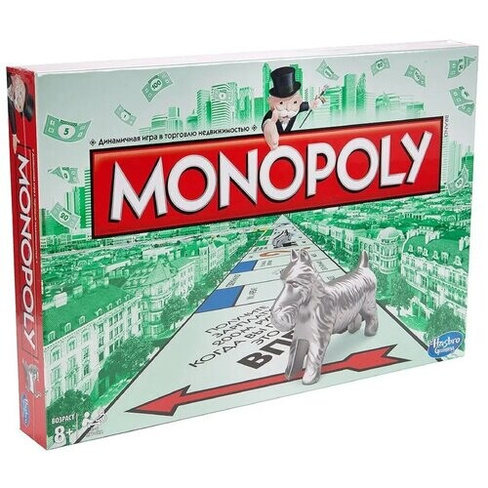 Настольная игра Monopoly Классическая, 1 шт.