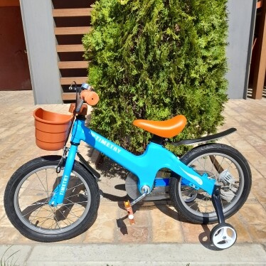 Велосипед детский Timetry 16 цвет голубой