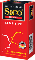 Sico Sensitive Презервативы 12 шт CPR Produktions and Vertriebs GmbH