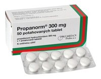 Пропанорм Таблетки покрытые пленочной оболочкой 300 мг 50 шт Промед