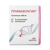 Примафунгин суппозитории вагинальные 100 мг 3 шт Анжеро-Судженский ХФЗ