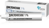 Диклофенак-Озон Мазь для наружного применения 1 % 30 г