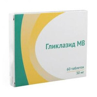 Гликлазид МВ Таблетки с модифицированным высвобождением 60 мг 30 шт Озон