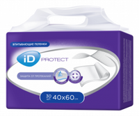 ID Protect Пеленки одноразовые впитывающие 40Х60 30 шт Онтекс
