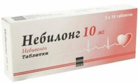 Небилонг Таблетки 10 мг 30 шт Микро Лабс Лимитед