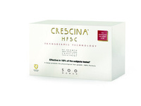 Crescina Transdermic HFSC 500 20+20 комплекс лосьонов для возобновления роста и против выпадения волос для женщин 40 шт