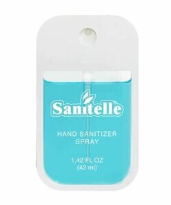 Sanitelle Cпрей для рук с антисептическим эффектом ягодный лед 42 мл Бентус Лаборатории