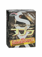 Sagami Xtreme Cobra Презервативы латексные 3 шт Сагами