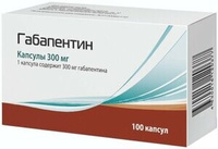 Габапентин капсулы 300 мг 100 шт ПИК-Фарма