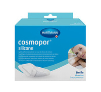 Hartmann Cosmopor Silicone Повязка послеоперационная стерильная пластырного типа впитывающая с контактным слоем из силик
