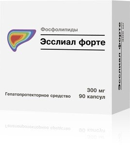 Эсслиал Форте Капсулы 300 мг 30 шт Озон