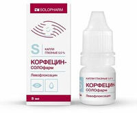Корфецин-солофарм Капли глазные 0,5 % 5 мл Гротекс