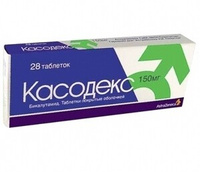 Касодекс Таблетки покрытые оболочкой 150 мг 28 шт AstraZeneca