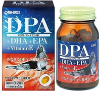 Orihiro DPA+DHA+EPA Омега3 Капсулы 120 шт Эль ру
