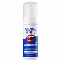 Global White Whitening Daily Care Пенка отбеливающая для полости рта 50 мл Зеленая Дубрава