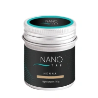 NANO TAP Хна для бровей в баночке, светло-коричневый / NanoTap light brown 10 гр