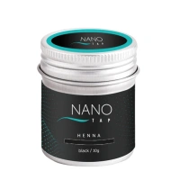 NANO TAP Хна для бровей в баночке, черный / NanoTap dark 10 гр