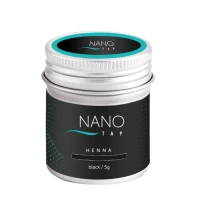 NANO TAP Хна для бровей в баночке, черный / NanoTap dark 5 гр
