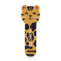 SOLOMEYA Пилка для натуральных и искусственных ногтей Тигренок, 180/220 / Tiger Nail File Cat 2