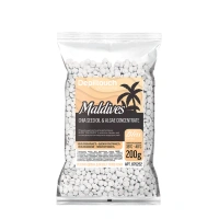 DEPILTOUCH PROFESSIONAL Воск полимерный пленочный с маслом семян чиа и концентратом морских водорослей Maldives Bliss 20