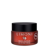 LIMONI Крем восстанавливливающий для лица с экстрактом секреции улитки / Snail Repair All In One Cream 50 мл
