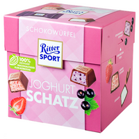 Набор мини-шоколадок Риттер Спорт Шоко Бокс Йогурт Микс / Ritter Sport Chocolate Box Joghurt Mix 176 гр (Германия)