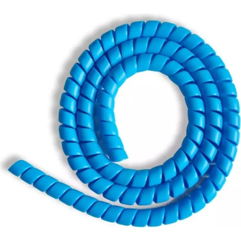 Спиральная пластиковая защита PARLMU SG-20-C14-k2, полипропилен, размер 20, выпуклая поверхность, цвет голубой, длина 2