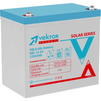 Аккумуляторная батарея Vektor Energy GEL 12-55