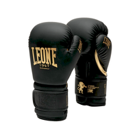 Боксерские перчатки Leone 1947 GN059 Black/Gold (16 унций) LEONE 1947